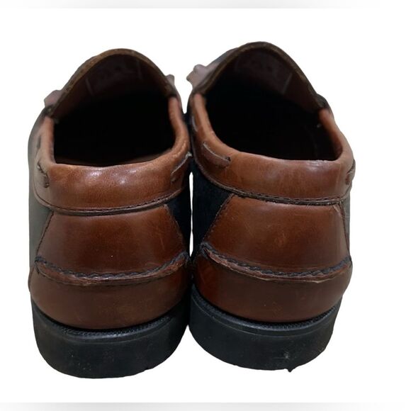 Sebago leather boat shoes size 9 - Picture 3 of 5